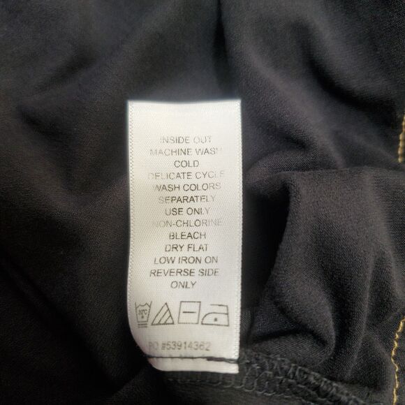 Catherine's Black Gold Embellished Trim Top  Holiday Party Women's Plus Size 2X - Picture 13 of 14